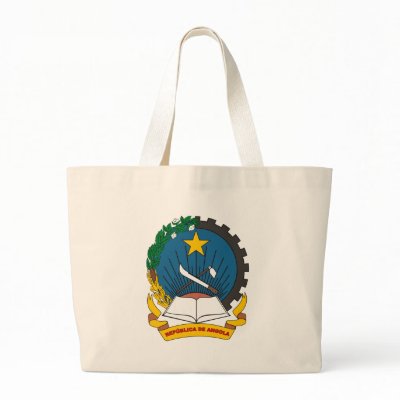 Angola Coat of Arms 1992 Tote Bag by FlagTshirts