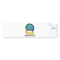 Angola Coat of Arms Bumper Sticker