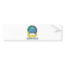 Angola Coat of Arms Bumper Sticker