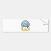 Angola Coat Of Arms Bumper Stickers