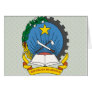 Angola Coat of Arms detail Greeting Card