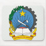 Angola Coat of Arms detail Mousepad