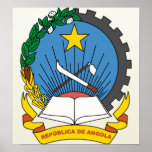 Angola Coat of Arms detail posters