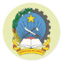 Angola Coat of Arms detail Sticker