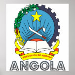 Angola Coat of Arms posters