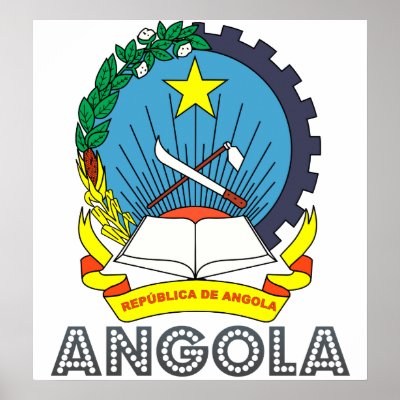 Angola Coat of Arms Poster by representmycountry