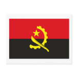 Angola Flag 1975 Postcard