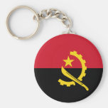 Angola flag AO Keychain