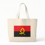 Angola Flag Canvas Bags