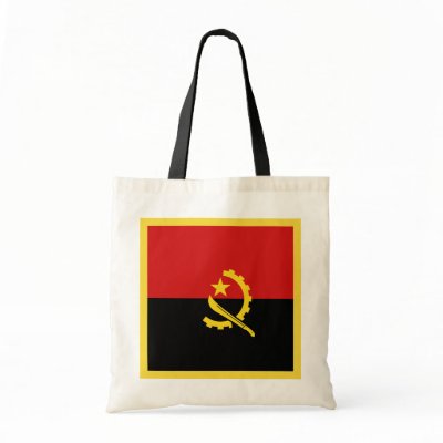 Angola Flag Bag by FlagAndMap