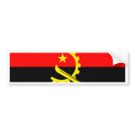 Angola Flag bumper stickers