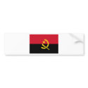 Angola Flag bumper stickers