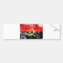 Angola Flag Bumper Stickers