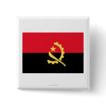 Angola Flag Pinback Button