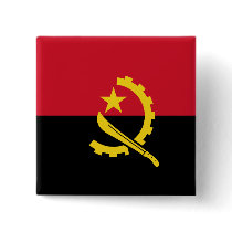 Angola Flag Button