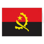 Angola Flag Card
