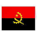 Angola Flag cards
