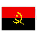 Angola Flag cards