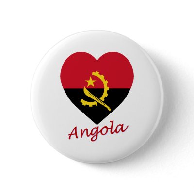 Angola Flag Heart Pin by Vexillophile
