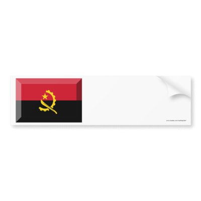 Angola Flag Jewel by Vexillophile