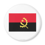 Angola Flag Fridge Magnets