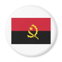 Angola Flag magnets