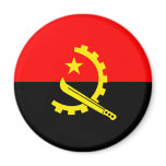 Angola Flag magnets