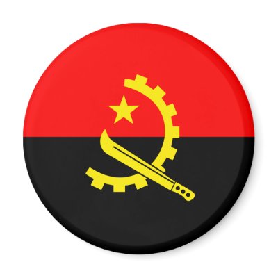 Angola Flag Magnets by coolcountry