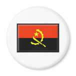 Angola Flag magnets
