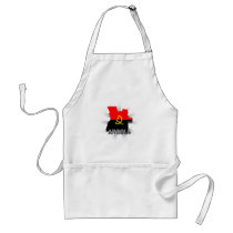 Angola Flag Map 2.0 Aprons