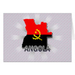Angola Flag Map 2.0 Cards