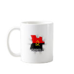 Angola Flag Map 2.0 Coffee Mug
