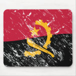 Angola flag mouse pad