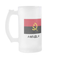 Angola Flag Coffee Mugs