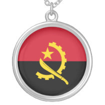 Angola Flag Necklace