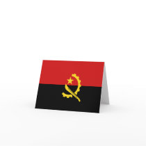 Angola Flag Notecard