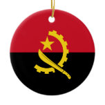 Angola Flag Ornament