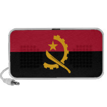 Angola flag, portable speaker from OrigAudio