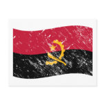 Angola flag post cards