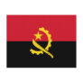 Angola Flag Postcard