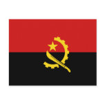 Angola Flag Postcard