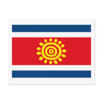 Angola Flag Postcard