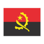 Angola Flag Postcard