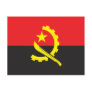 Angola Flag Postcard