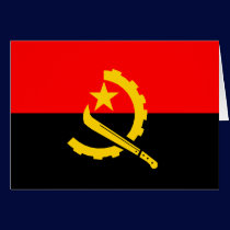 Angola Flag Set cards