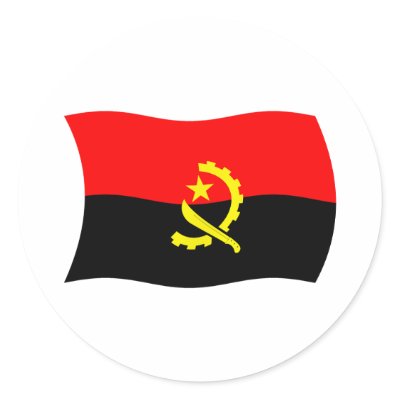 Angola Flag Sticker by livingflags
