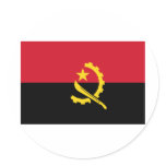Angola Flag stickers