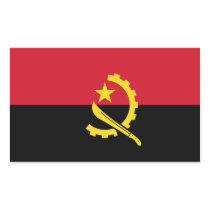 Angola Flag Sticker