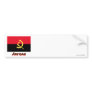 Angola Flag with name in Russian Bumper Sticker