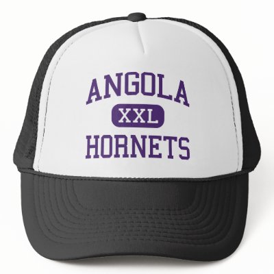 Angola - Hornets - High School - Angola Indiana Hat by customteamsportswear